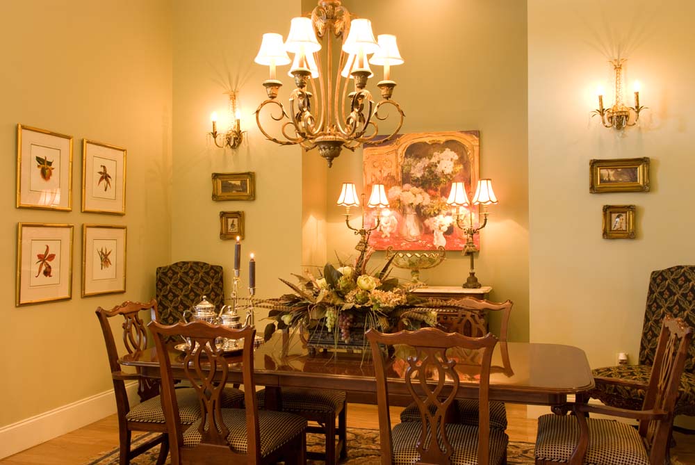 Redecorated Dining Room