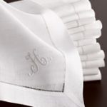 Monogrammed Linen Placemats and Napkins South Carolina Interior Design