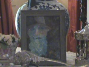 My painting, "Claude".