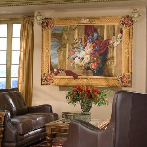 TAPESTRY FLAT SCREEN TV COVER