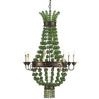 Currey & Co - Goddess - 8 Light Chandelier