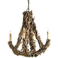 Currey & Co - Natural Driftwood -Washed Wood Finish