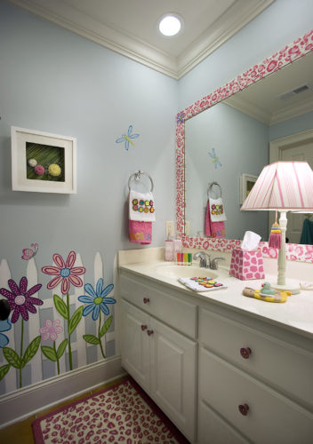 Kids Bathroom Interior Design | Knotting Hill Interior Design | Myrtle Beach, SC